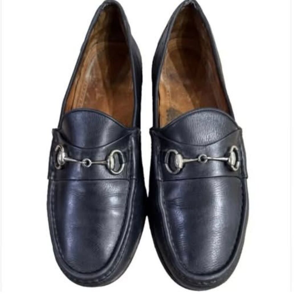 Allen Edmonds Men's Sz 9 Verona Horsebit Loafers Shoes Black
